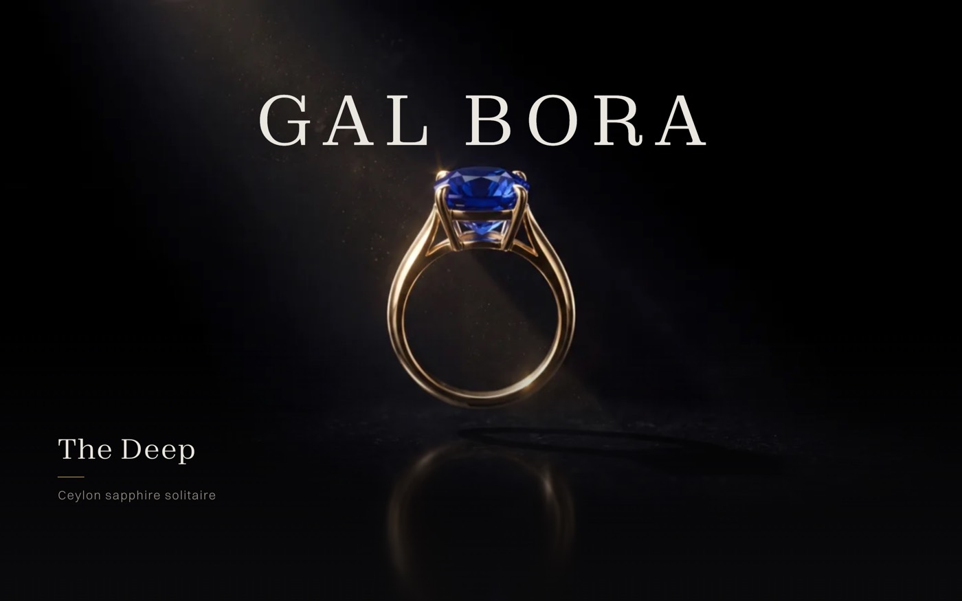 Gal Bora — The Deep — screenshot of the live build